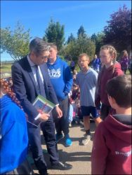 Visit from Minister Simon Harris