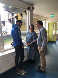 Monaghan GAA Star Conor McManus visits St. Laurence O’Toole NS